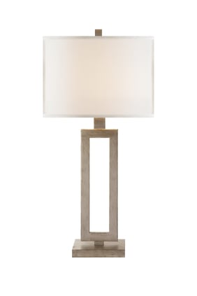 Mod Tall Table Lamp With Linen Shade